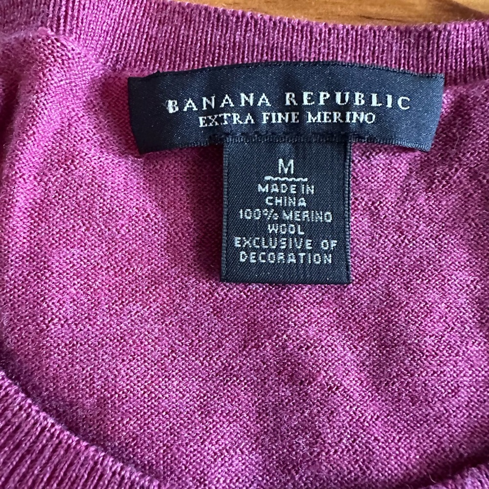 Banana Republic Rosette Cardi Cardigan Medium - Picture 8 of 10